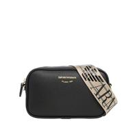Emporio Armani Myea Crossbody-Taschen für Damen, Schwarz - Silber, Schwarz / Silber, Einheitsgröße