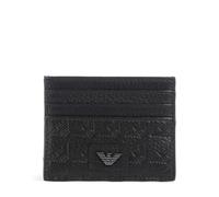 Emporio Armani New Minorca Kreditkartenetui schwarz, Leder, Herren