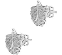 Paar Ohrstecker EMPORIO ARMANI, metallfarben, edelstahlfarben, kristallweiß, kristallweiß, Ohrringe, Damen, Edelstahl Metall, Edelstahl, Metall, mit Zirkonia (synth.) (71557215-0) metallfarben, edelst