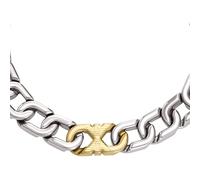 Armband EMPORIO ARMANI "Schmuck Geschenk Edelstahl", edelstahlfarben, gelbgoldfarben, Armbänder, Damen, 22,3cm, Edelstahl, Armband (39306511-0) edelstahlfarben, gelbgoldfarben
