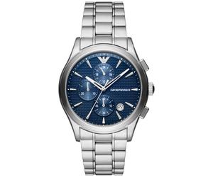 Emporio Armani Paolo Silber Herren Armbanduhr AR11528 Einheitsgröße