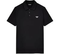 Emporio Armani Polohemd, schwarz, XL für Herren