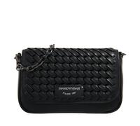 Emporio Armani Portemonnaie - Wallet With Chain Weave Letaher - Gr. unisize - in Schwarz - für Damen