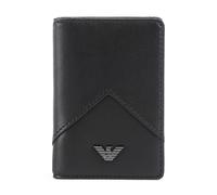 Emporio Armani Premium Nappa Kreditkartenetui schwarz, Leder, Herren
