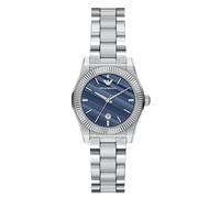 Emporio Armani Damenuhr Edelstahl silber Damen