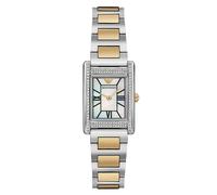Emporio armani quarz silberfarbenem damen uhr mit mehrfarbig zifferblatt und edelstahl armband one_size Silber