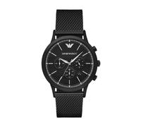 Emporio Armani Renato Herrenuhr Chronograph schwarz AR2498