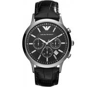 Emporio Armani Renato Schwarz Herren Armbanduhr AR2447 Einheitsgröße