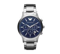 Emporio Armani Renato Silber Herren Armbanduhr AR2448 Einheitsgröße
