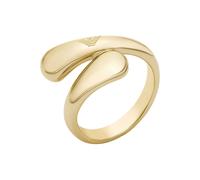 Emporio Armani - Ring Aus Messing Für Damen 5 5 Gold