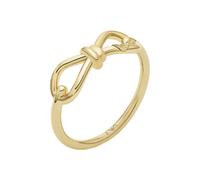 Emporio Armani - Ring Aus Messing Für Damen 5 5 Gold