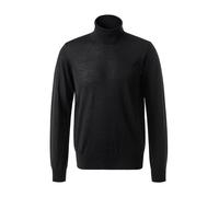 EMPORIO ARMANI Rollkragenpullover Herren Slim Fit Schurwolle schwarz, 50 (M)