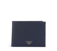 Emporio Armani Saffiano Animation Geldbörse dunkelblau, Lederimitat, Herren