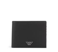 Emporio Armani Saffiano Animation Geldbörse dunkelbraun, Lederimitat, Herren