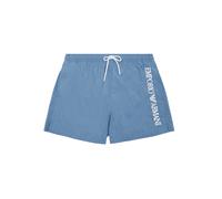 EMPORIO ARMANI Herren Badeshorts - EMBROIDERY LOGO, Boxer Blau M