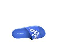 Emporio Armani Slide Unisexe, Eagle, Navy, Made in Italy, bleu Marine, 43 EU