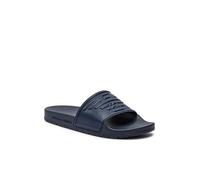 Emporio Armani Slide Unisexe, Eagle, Navy, Made in Italy, bleu Marine, 44 EU