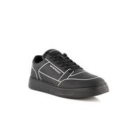 EMPORIO ARMANI Sneaker Herren Glattleder schwarz, 45 (11)