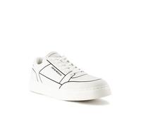 EMPORIO ARMANI Sneaker Herren Glattleder weiß, 44 (10)