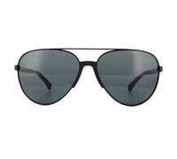 Emporio Armani Sonnenbrille 2059 320387 Matt Schwarz Grau Einheitsgröße