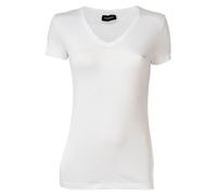 Emporio Armani Underwear Damen Iconic Cotton T-Shirt, Weiß 1, L