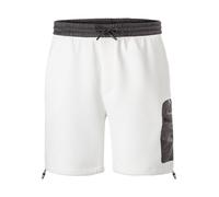 EMPORIO ARMANI Sweatshorts Herren Regular Fit Baumwolle weiß, L