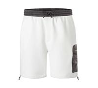 EMPORIO ARMANI Sweatshorts Herren Regular Fit Baumwolle weiß, XXL