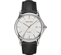 EMPORIO ARMANI SWISS Herren analog Automatik Uhr mit Leder Armband ARS3023