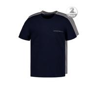 EMPORIO ARMANI T-Shirts Herren Baumwolle blau, 7 (XL)