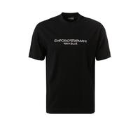 EMPORIO ARMANI T-Shirt Herren Kurzarm Rundhals Baumwolle schwarz, L