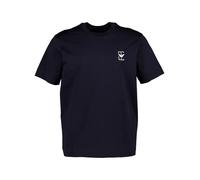 EMPORIO ARMANI T-Shirt Herren Regular Fit Kurzarm Rundhals Baumwolle blau, XL