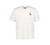 EMPORIO ARMANI T-Shirt Herren Regular Fit Kurzarm Rundhals Baumwolle weiß, L