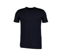 EMPORIO ARMANI T-Shirt Herren Slim Fit Kurzarm Rundhals Jersey blau, M