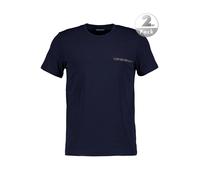 EMPORIO ARMANI T-Shirts Herren Rundhals Baumwolle blau, 4 (S)