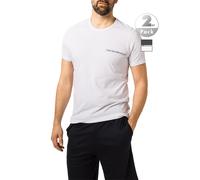 EMPORIO ARMANI T-Shirts Herren Rundhals Baumwolle blau, XL