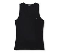 Emporio Armani Underwear Damen Tank Iconic Cotton T-Shirt, Schwarz C, L