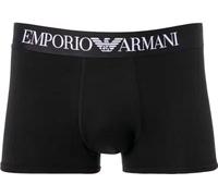 Emporio Armani Underwear Herren Trunk Iconic Logoband Retroshorts, Schwarz (NERO 00020), XL