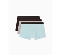 Emporio Armani Herren Trunk Trunks aus Reiner Baumwolle, 3er-Pack, braun, M