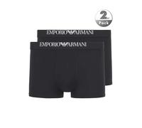 EMPORIO ARMANI Trunks Herren Baumwoll-Stretch schwarz, 7 (XL)