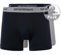 EMPORIO ARMANI Trunks Herren Baumwolle blau, 4 (S)