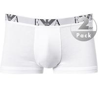 2er oder 4er Pack EMPORIO ARMANI Shorts Stretch Cotton Trunk Weiß, 4er Pack (2x 2er), 2XL, -04710 white