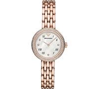 Emporio Armani Uhr für Damen , Zweizeiger Uhrwerk, 30mm Rose Gold Edelstahlgehäuse mit Edelstahlarmband, AR11355