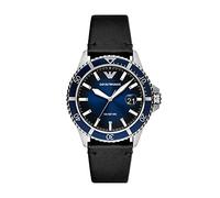 Emporio Armani Diver Schwarz Herren Armbanduhr AR11516 Einheitsgröße