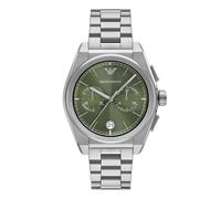 Emporio Armani Herren Analog Quarz Uhr mit Edelstahl Armband AR11640