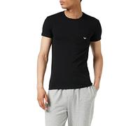 Emporio Armani Underwear Herren 111035CC735 Schlafanzugoberteil,per Pack Schwarz (Nero 00020),Medium