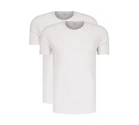 Emporio Armani Underwear Herren 2-pack T-shirt Crew Neck Pure Cotton Schlafanzugoberteil, White/White, XL EU