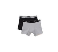 Emporio Armani Underwear Herren Boxershorts 111268CC717, 2er Pack, Gr. Small, Mehrfarbig (GRIGIO/MARINE 13742)