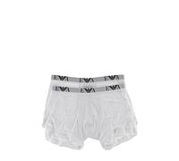 Emporio Armani Underwear Herren Boxershorts 111284CC715, 2er Pack, Gr. Small, Weiß (Bianco/Bianco 04710)