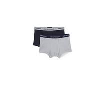 Emporio Armani Underwear Herren Retroshorts 111210CC717, 2er Pack, Gr. Large, Mehrfarbig (Grigio/Marine 13742)
