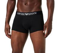 Emporio Armani Underwear Herren Trunk Iconic Logoband Retroshorts, Schwarz (NERO 00020), XL